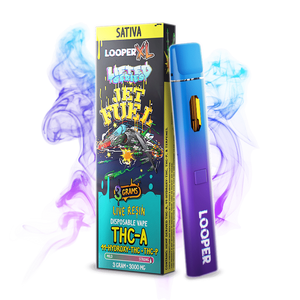 LOOPER XL LIFTED 3GM DISPOSABLE THCA/P/11 HYDROXY - JET FUEL