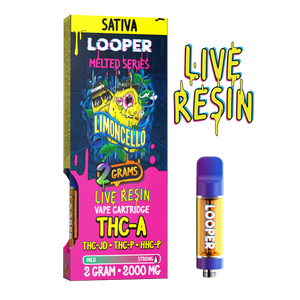 LOOPER MELTED SERIES THCA/JD/PO LR 2GM CARTRIDGE - LIMONCELLO