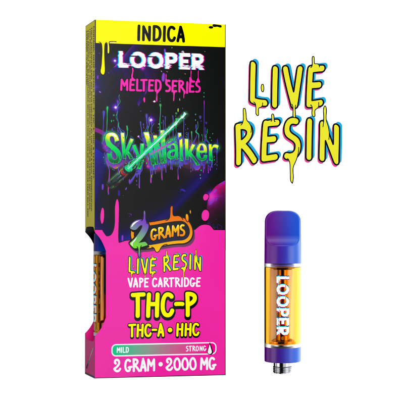 LOOPER MELTED SERIES THCP/O/HHC LR 2GM CARTRIDGE - SKYWALKER