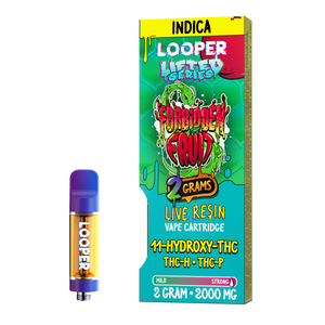 LOOPER LIFTED SERIES THCH/11HYDRO/P 2GM CARTRIDGE - FORBIDDEN GROUP