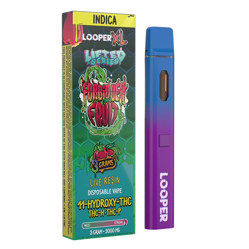 LOOPER XL LIFTED 3GM DISPOSABLE THCH/P/11HYDROXY - FORBIDDEN FRUIT