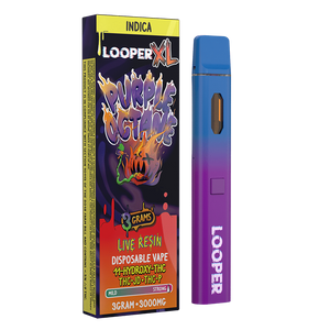 LOOPER XL 11-HYDROXY/THCJD/THCP 3 LR GM DISPOSABLE - PURPLE OCTANE