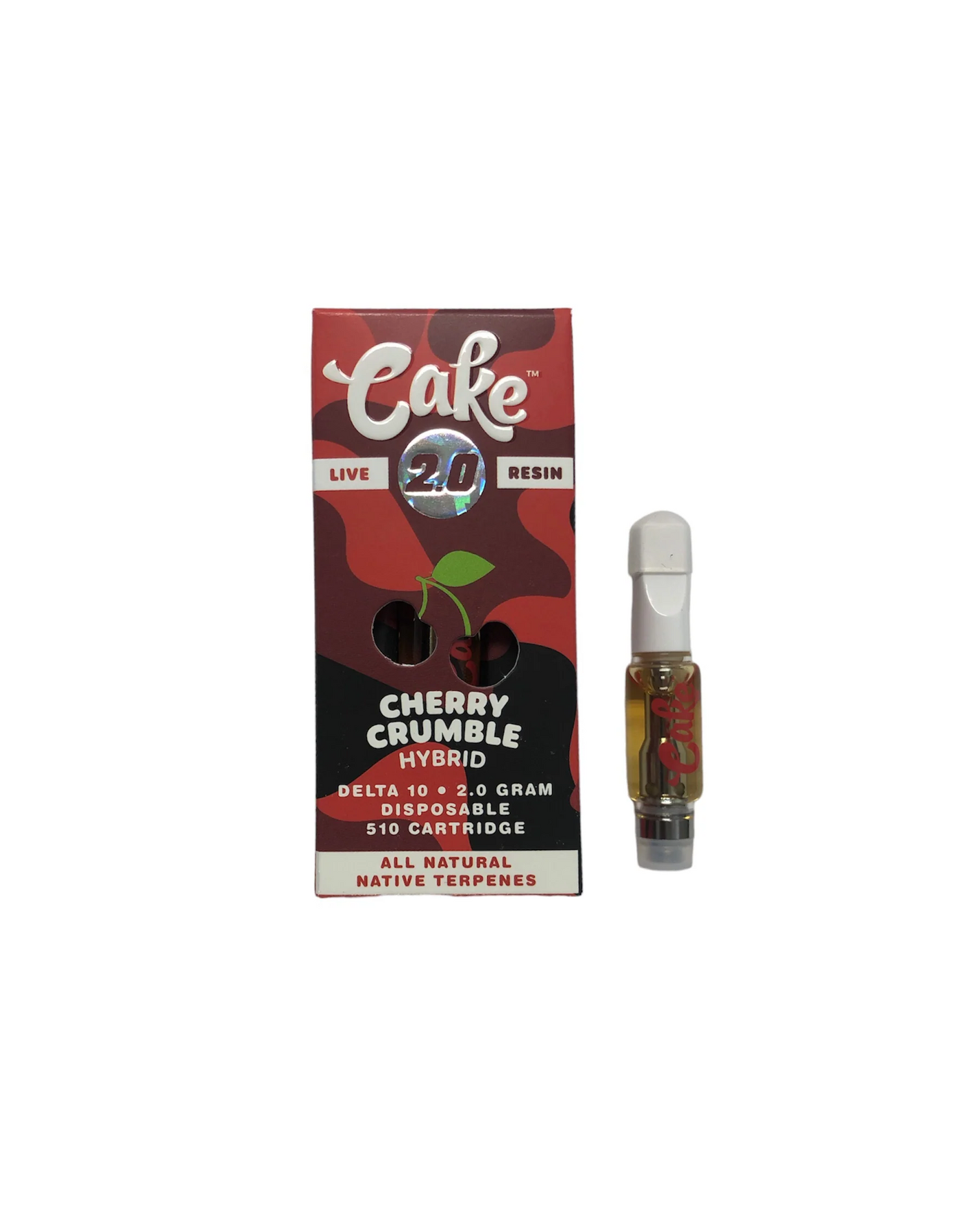 CAKE DELTA 10 LR 510 2GM CARTRIDGE - CHERRY CRUMBLE