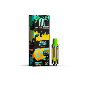 MODUS TAP OUT BLEND 2.0 D11+THC-A+D8 LIQUID DIAMONDS 2GM CART 5PK/BX - GATOR BREATH