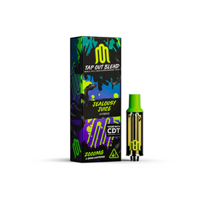 MODUS TAP OUT BLEND 2.0 D11+THC-A+D8 LIQUID DIAMONDS 2GM CART 5PK/BX - JEALOUSY JUICE