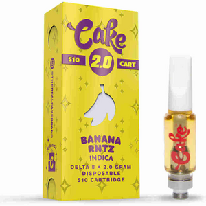 CAKE DELTA 8 510 2GM CARTRIDGE - BANANA RUNTZ