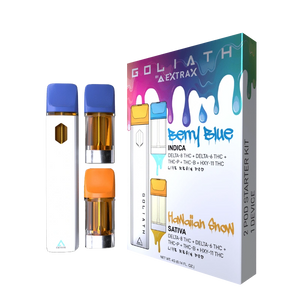 GOLIATH EXTRAX D8/D6/THCP/B/HXY11 2GM PODS - BERRY BLUE