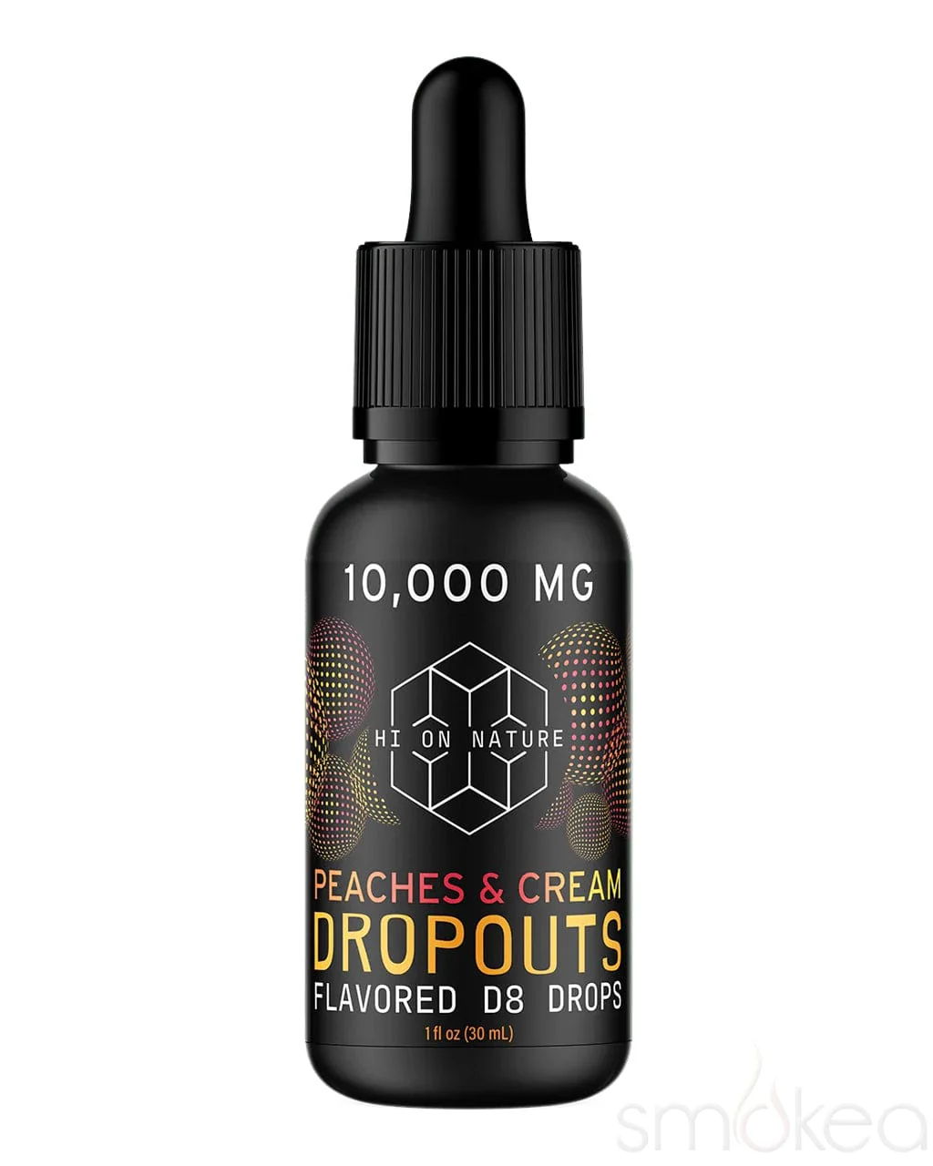 HI ON NATURE DELTA 8 TINTURE 10000MG - PEACHES & CREAM