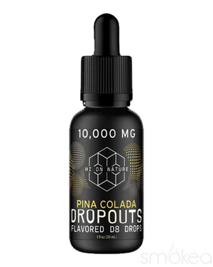 HI ON NATURE DELTA 8 TINTURE 10000MG - PINA COLADA