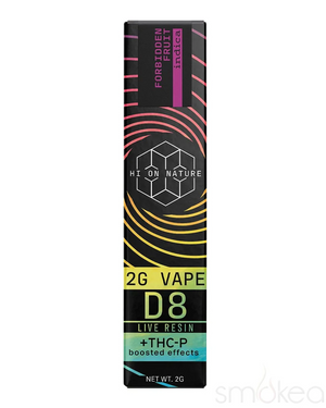 HI ON NATURE D8/THCP LR 2GM DISPOSABLE - FORBIDDEN FRUIT