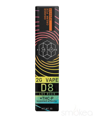 HI ON NATURE HHCP/JD/H/ LIVE RESIN 2GM VAPE - ORANGE CREAM PIE