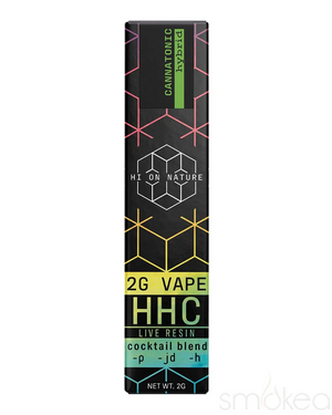HI ON NATURE HHCP/JD/H/ LIVE RESIN 2GM VAPE - CANNATONIC