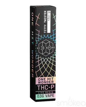 HI ON NATURE THCP LR 0.3ML PURE DISPOSABLE - TITTY TWISTER