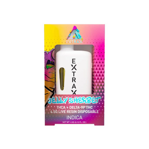 EXTRAX ADIOS PREHEAT 4.5GM LR/THCA/DELTA 9P DISPOSABLE - JELLY SHERBET