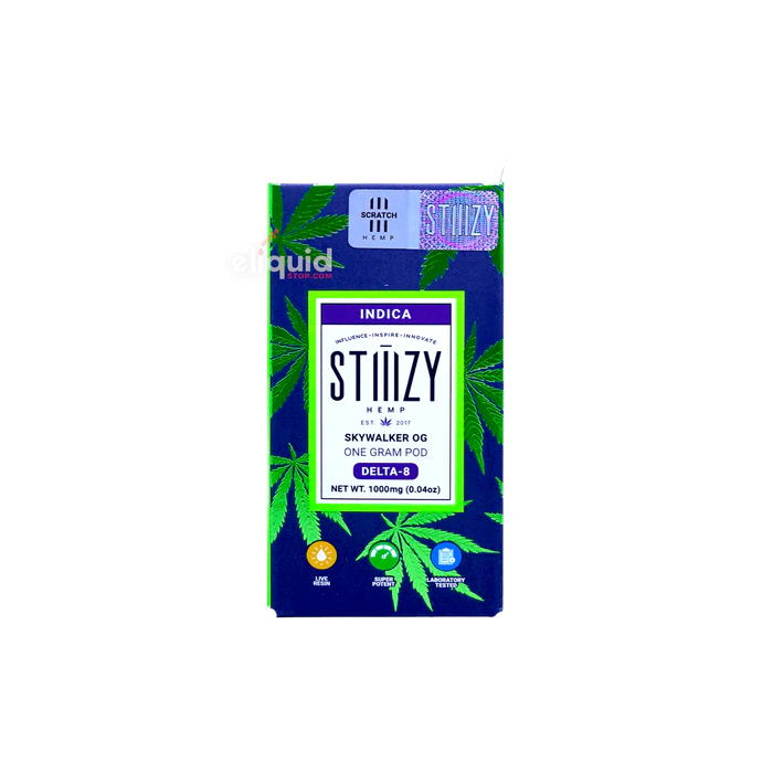 STIIIZY HEMP DELTA 8 ONE GRAM POD - OG KUSH