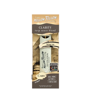 MELLOW FELLOW CLARITY BLEND D8/HHC/THCV 2ML DISPOSABLE - CAIRO