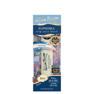 MELLOW FELLOW EUPHORIA BLEND THCP/D8/HHC 2ML DISPOSABLE - IBIZA