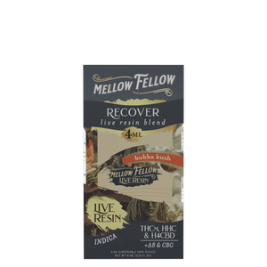 MELLOW FELLOW RECOVER THCM/H4CBD&HHC 4ML DISPOSABLE - BUBBA KUSH