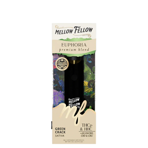 MELLOW FELLOW EUPHORIA BLEND THCP/HHC 2ML DISPOSABLE - GREEN CRACK