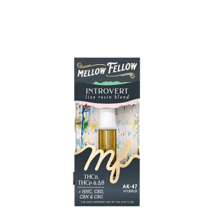 MELLOW FELLOW INTROVERT BLEND THCB/THCP/D8 2ML CARTRIDGE - AK-47