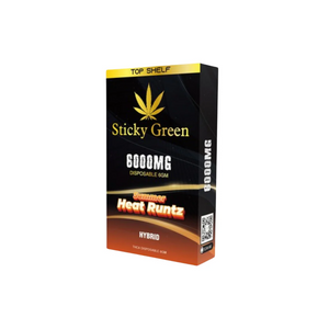STICKY GREEN TOP SHELF 6GM DISPOSABLE -SUMMER HEAT RUNTZ