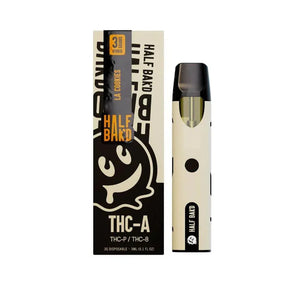 HALF BAK'D THCA/THCP/THCB 3GM DISPOSABLE - LA COOKIES