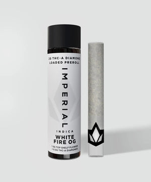 IMPERIAL THC-A DIAMON LOADED PRE-ROLL 2GM - WHITE FIRE OG
