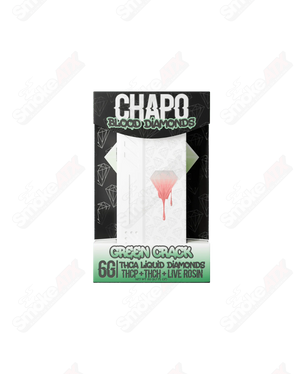CHAPO BLOOD DIAMONDS THCA LIQUID DIAMOND DISPOSABLE 6GM- GREEN CRACK