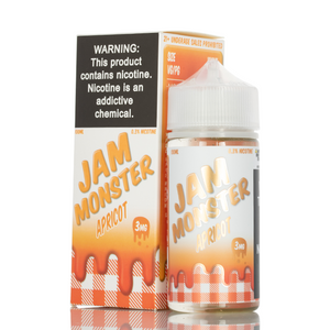 JAM MONSTER E-LIQUID 100ML APRICOT - 6MG