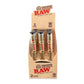 RAW CLASSIC KING SIZE PRESSED BUD WRAP CONES 2PK 12CT/BOX