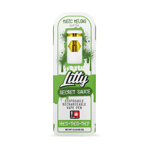 LITTY SECRET SAUCE HHCO+HHC+THCP 1GRAM DISPOSABLE DEVICE - BOBA