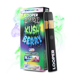 LOOPER RESERVE THCA/P/HHC/D9 1GM DISPOSABLE - KUSH BERRY