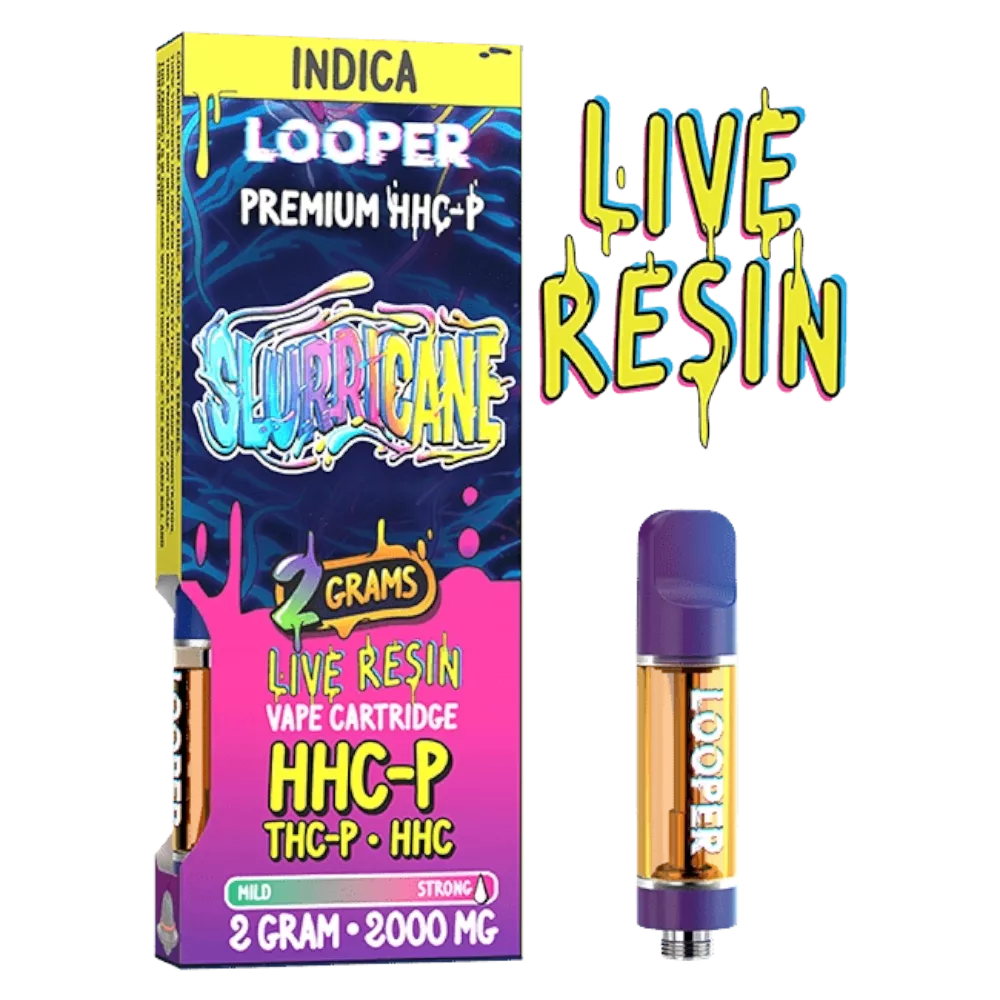 HI ON NATURE HHCP/JD/H/ LIVE RESIN 2GM VAPE - SLURRICANE