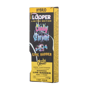 LOOPER DIAMOND LR BADDER HHC/THCP 2GM CARTRIDGE - CANDY CHROME