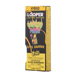 LOOPER DIAMOND LR BADDER HHC/THCP 2GM CARTRIDGE - PAPAYA PUNCH