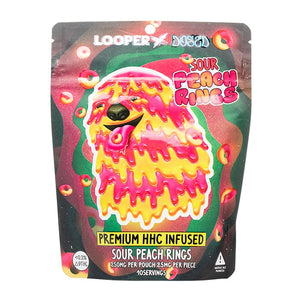 LOOPER DOSED PREMIUM HHC GUMMIES 250MG 10CT/PACK