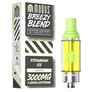MODUS BREEZY BLEND CB9-A D8/THC-P 3GM CARTRIGES-STRAWNANA ICE