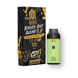 MEDUSA KNOCK OUT 3.0 D8LR/D10/THCP 3GM DISPOSABLE - KIMBO KUSH