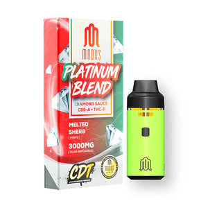 MODUS PLATNIUM BLEND 3GM THCH-P DISPOSABLE-MELTED SHERB