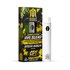 MEDUSA VVS BLEND THCA/D6/D8 3000MG DISPOSABLE - GREEN GOBLIN