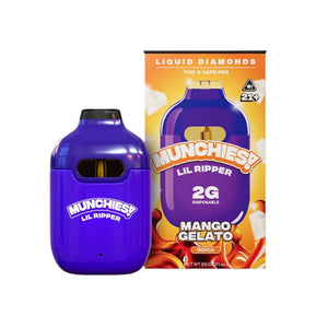 MUNCHIES LIL RIPPER THC-P 2GM DISPOSABLE VAPE PEN- MANGO GELATO