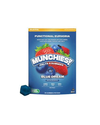 MUNCHIES FUNCTIONAL EUPHORIA D9 GUMMIES 20CT/PACK