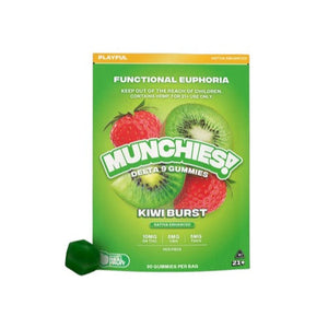 MUNCHIES FUNCTIONAL EUPHORIA D9 GUMMIES 20CT/PACK