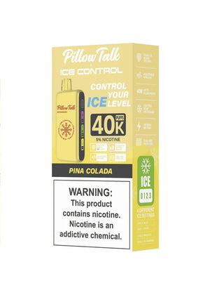 PILLOW TALK ICE CONTROL 40K PUFFS DISPOSABLE 5CT/BOX- PINA COLADA