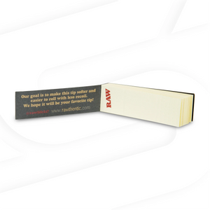 RAW CLASSIC BLACK TIPS 50 TIPS PER BOX