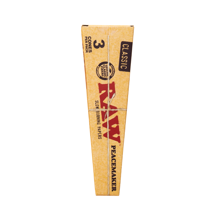 RAW PEACEMAKER CLASSIC 16PK / 3CONES PER PK / 48 CONES PER BOX