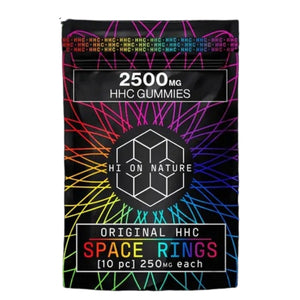 HI ON NATURE MILE HI D8/CBX/THCB/V/HHC GUMMIES 2500MG10CT/PACK - ASSORTED FLAVORS