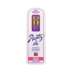 LITTY RESERVE HHC-O DISPOSABLE DEVICE 1GRAM - WHITE RUNTZ
