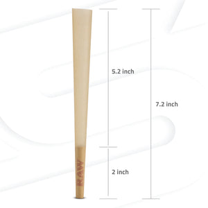 RAW CLASSIC 8" EMPERADOR PRE-ROLLED CONES 1PK 24CT/BOX