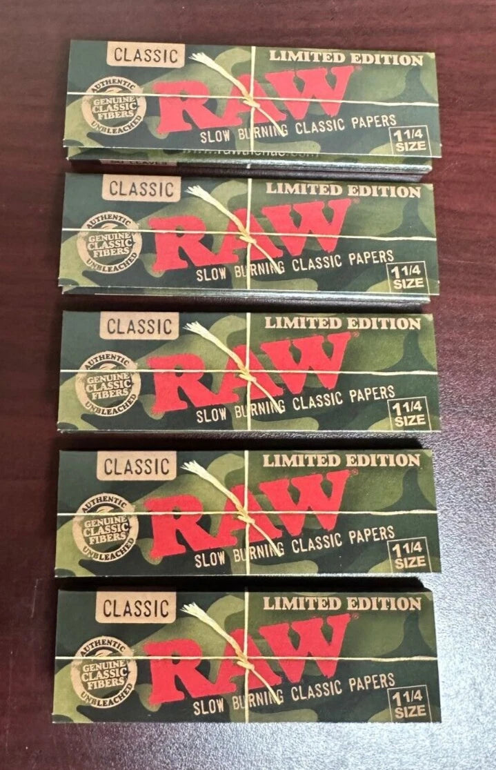 RAW PAPAERS CLASSIC COMO LIMITED EDITION 11/4 SIZE L50PK 24CT/BOX